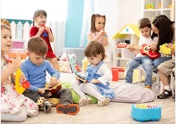 Kids playing in a Creech